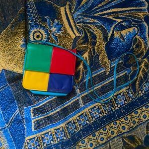 Multi-colored purse/ bag